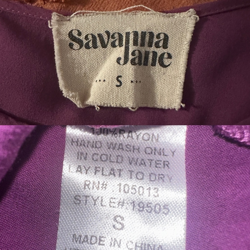 Savanna Jane Multicolor Embroidered Blouse - Picture 4 of 4